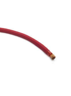 Оплетка кабеля «змея» SS-10 красная (10м)